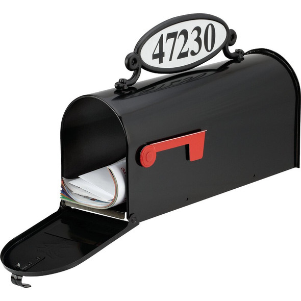 Architectural Mailboxes Mailbox Reflective Address Plaque MBPLAQ0B6AM 228541