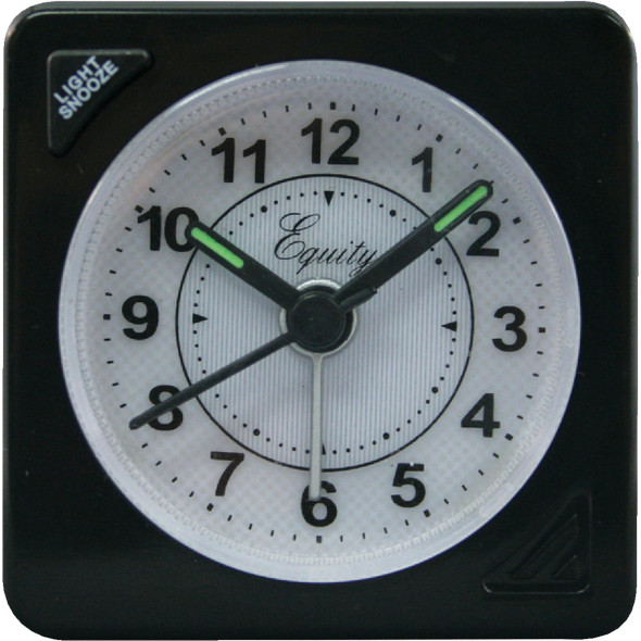 La Crosse Technology Equity Quartz Analog Travel Alarm Clock 20078