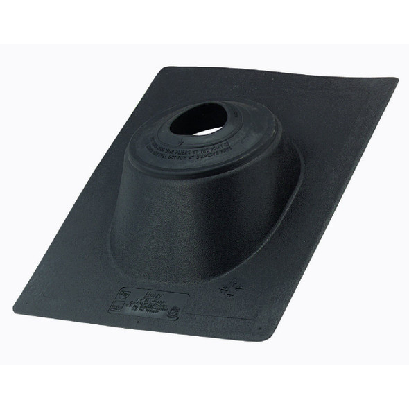 Oatey All-Flash No-Calk 3 In. to 4 In. Thermoplastic Roof Pipe Flashing 11920