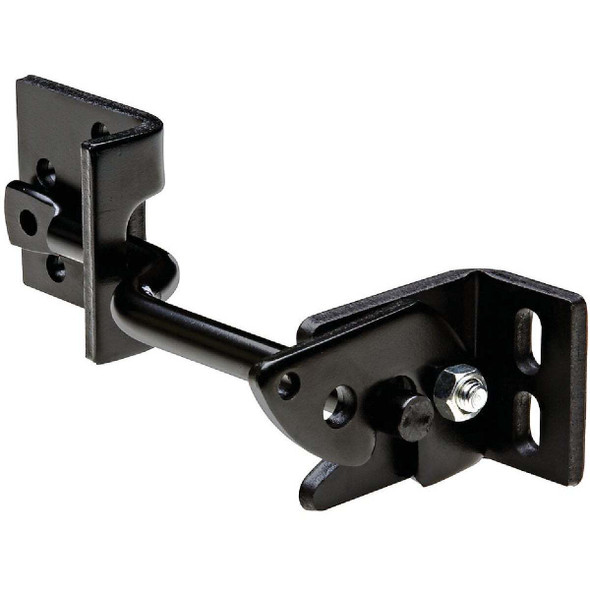 National Hardware 8 In. Black Adjust-O-Matic Heavy-Duty Gate Latch N101-394