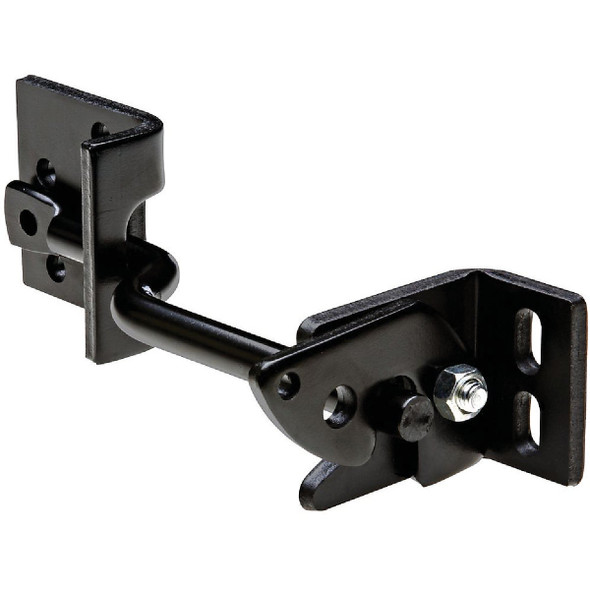 National Hardware 8 In. Black Adjust-O-Matic Heavy-Duty Gate Latch N101-394 National Hardware 8 In. Black Adjust-O-Matic Heavy-Duty Gate Latch N101-394