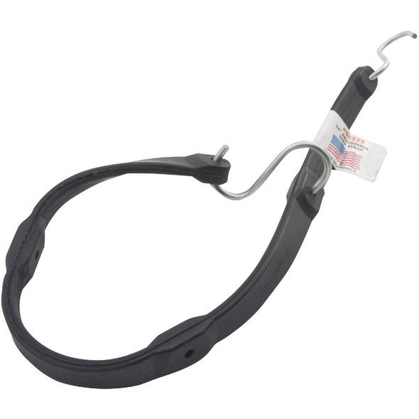 Erickson 5-8 In. x 25 In. Adjustable Rubber Tarp Strap, Black 06722 586595