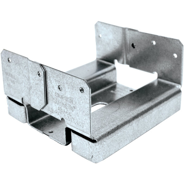 ABA ZMAX Galvanized Adjustable Standoff Post Base for 6x6 ABA66Z