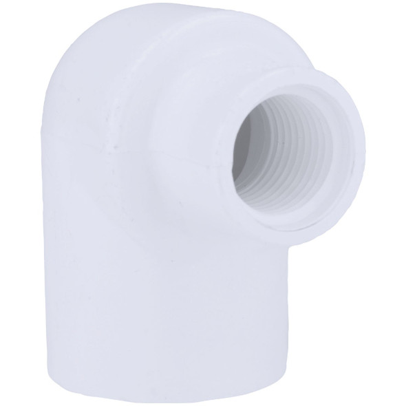 Charlotte Pipe 1x1/2 Pvc Sxfip Elbow PVC 02301  2800HA