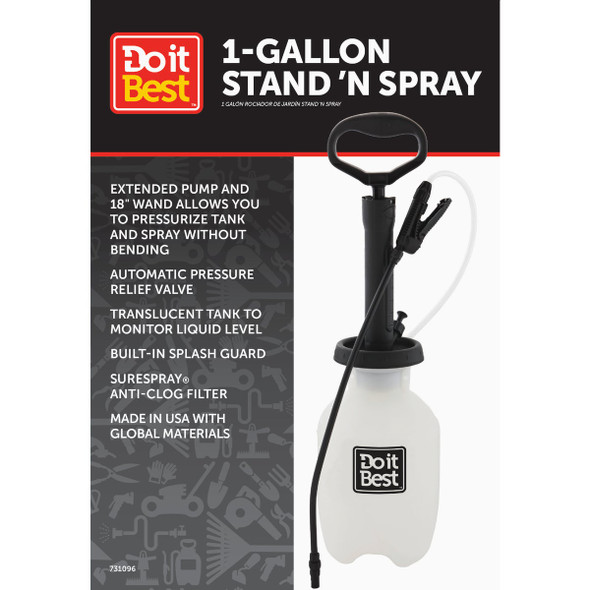 Do it Best Stand 'N Spray 1 Gal. Tank Sprayer 29011 731096