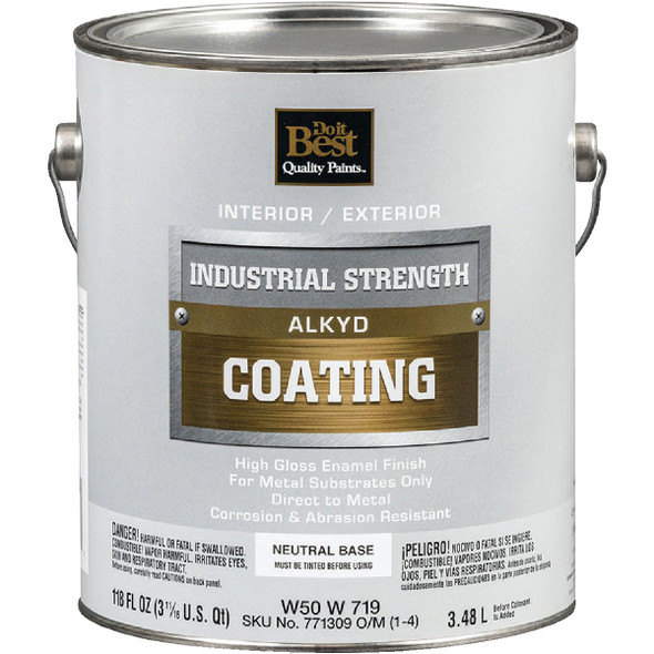 Do it Best Neutral Base Alkyd Industrial Coating, 1 Gal. W50W00719-16