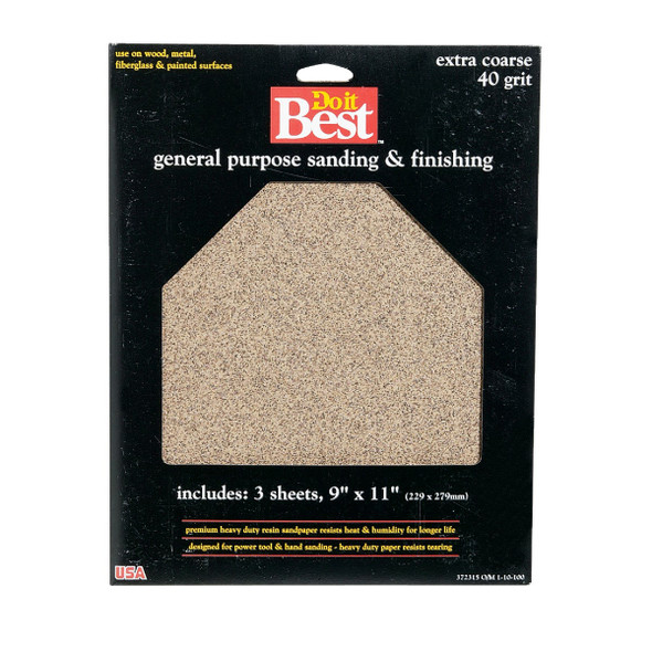 SIM Supply, Inc. 40c A/O Sandpaper 372315