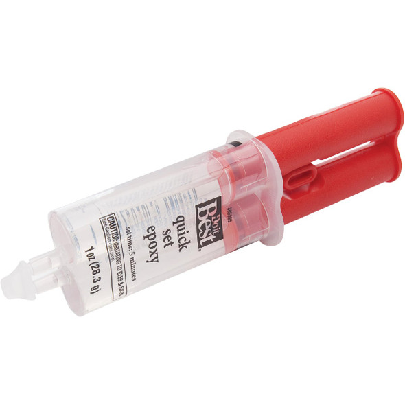 Do it Best 1 Oz. Quick Set Epoxy Syringe 386995