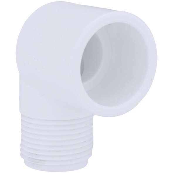 Charlotte Pipe 3/4" Sxmip 90d St Elbow PVC 02306  0800HA