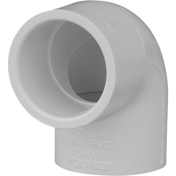 Charlotte Pipe 3/4" 90d Sch40 Pvc Elbow PVC 02300  0800HA Pack of 25 Charlotte Pipe 3/4" 90d Sch40 Pvc Elbow PVC 02300  0800HA Pack of 25