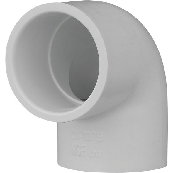 Charlotte Pipe 1" 90d Sch40 Pvc Elbow PVC 02300  1000HA Pack of 25