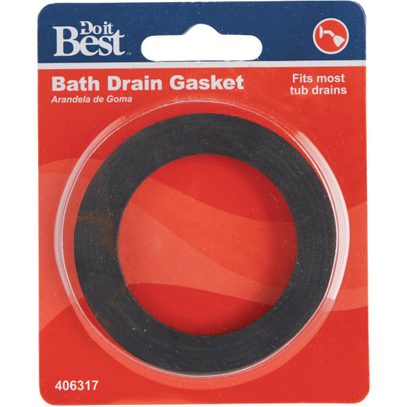 Do it 1-15/16 In. ID x 2-3/4 In. OD x 3/16 In. D Rubber Black Gasket