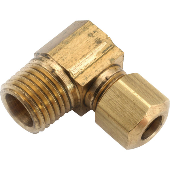 Anderson Metals 1/4x1/4 Male Elbow 750069-0404 Pack of 10