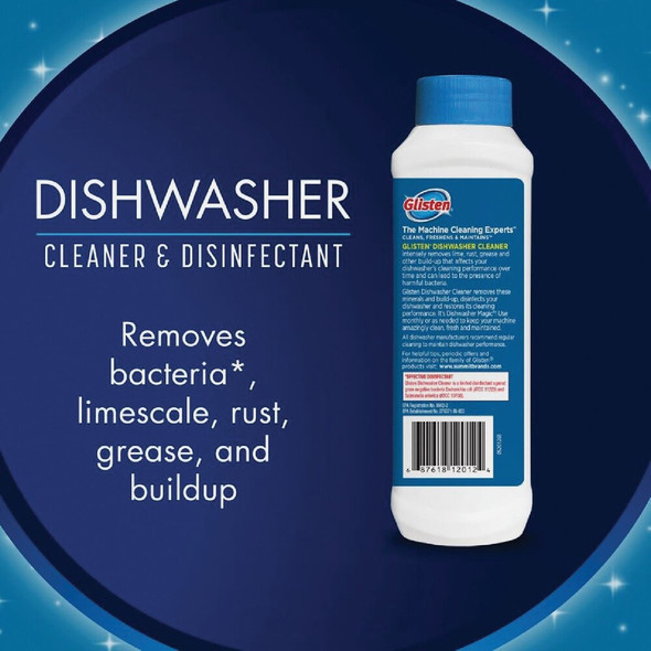Glisten Dishwasher Cleaner, 12 Oz. DM06N 430935
