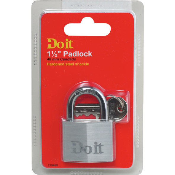 Do it 1-1-2 In. Keyed Aluminum Padlock 1840DDIB 219460