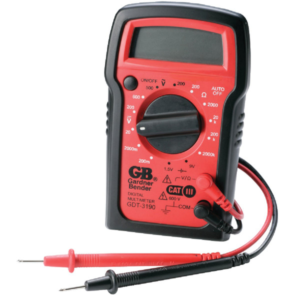 Gardner Bender 4-Function Digital Multimeter GDT-3190
