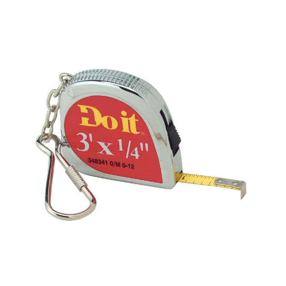 Do it 3 Ft. Key Ring Tape Measure 348341