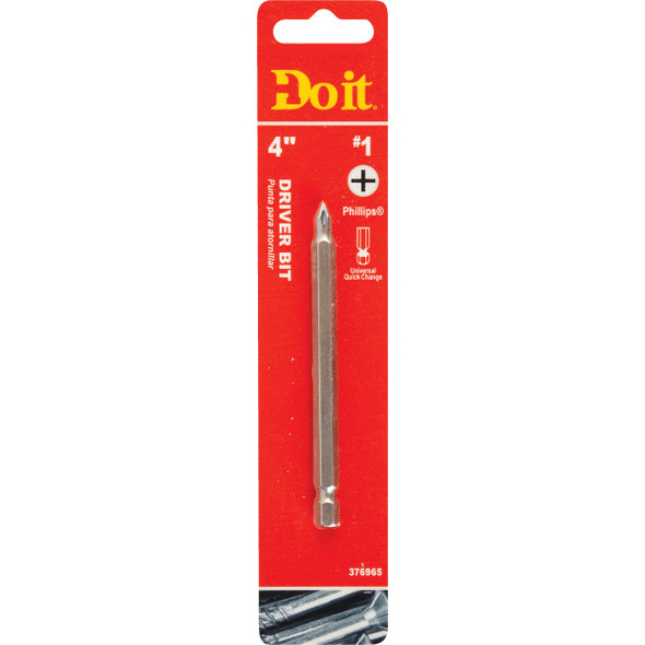 Do it #1 Phillips 4 In. Power Screwdriver Bit 375081DB