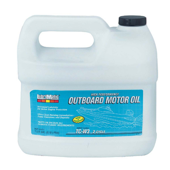 LubriMatic 1 Gal. Outboard 2-Cycle Motor Oil 11592