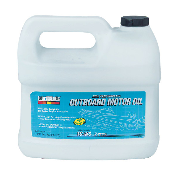 LubriMatic 1 Gal. Outboard 2-Cycle Motor Oil 11592