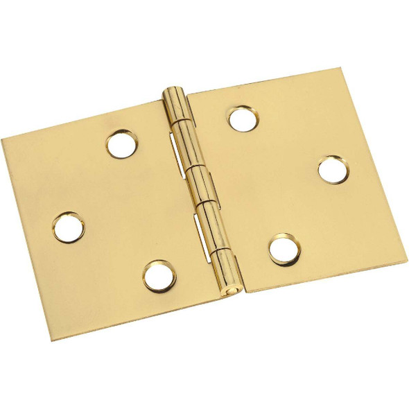 National Hardware 2 In. x 3-1/16 In. Brass Desk Hinge (2-Pack) N211-888