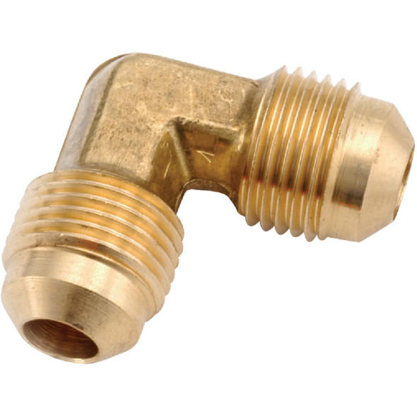 Anderson Metals 1/2 In. x 1/2 In. 90 Deg. 2-Way Flare Brass Elbow (1/4 Bend) Anderson Metals 1/2 In. x 1/2 In. 90 Deg. 2-Way Flare Brass Elbow (1/4 Bend)