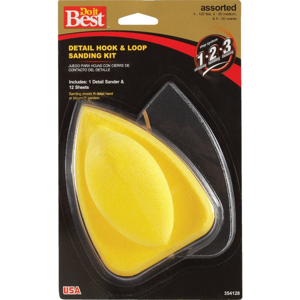 Do it Best Detail Hand Sanding Kit 7330004 354128