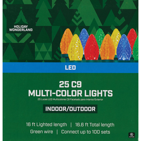 Home Impressions Multi 25-Bulb C9 LED Light Set KT-LED-2424 903590