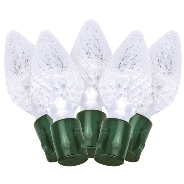 Holiday Wonderland White 25-Bulb C9 LED Light Set KT-LED-2425