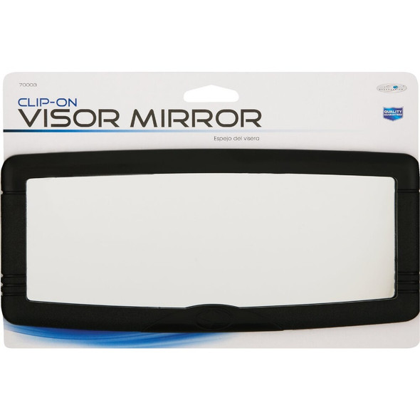 Custom Accessories 3-3-4 In. x 9-1-2 In. Deluxe Visor Mirror 70003 570028