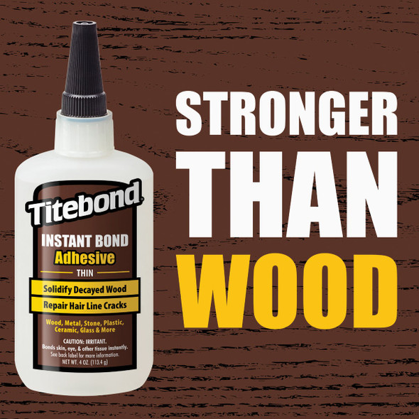 Titebond 2 Oz. Instant Bond Thin Viscosity CA Wood Glue 6201 300784