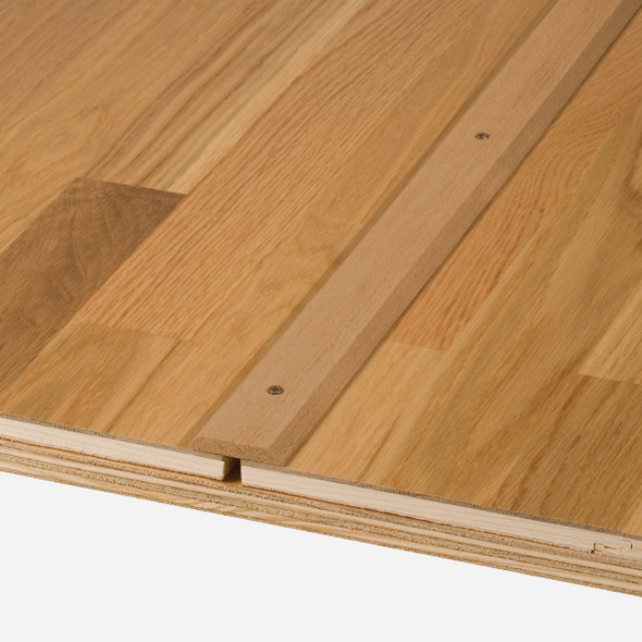 M-D Building Products 1-1/4 in. x 36 in. Unfinished Hardwood Seam Binder with Screws