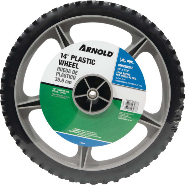 Arnold 14 In. x 1.75 In. Plastic Spoke Wheel 1475-P