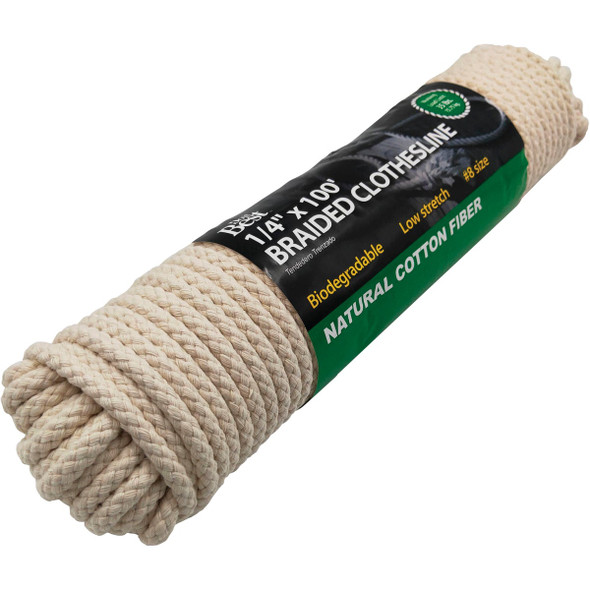 Do it Best 100 Ft. 1/4 In. Braided Clothesline Do it Best 100 Ft. 1/4 In. Braided Clothesline