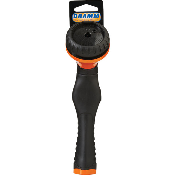 Dramm One Touch Heavy-Duty Metal Shower & Stream Multi-Pattern Nozzle, Orange Dramm One Touch Heavy-Duty Metal Shower & Stream Multi-Pattern Nozzle, Orange