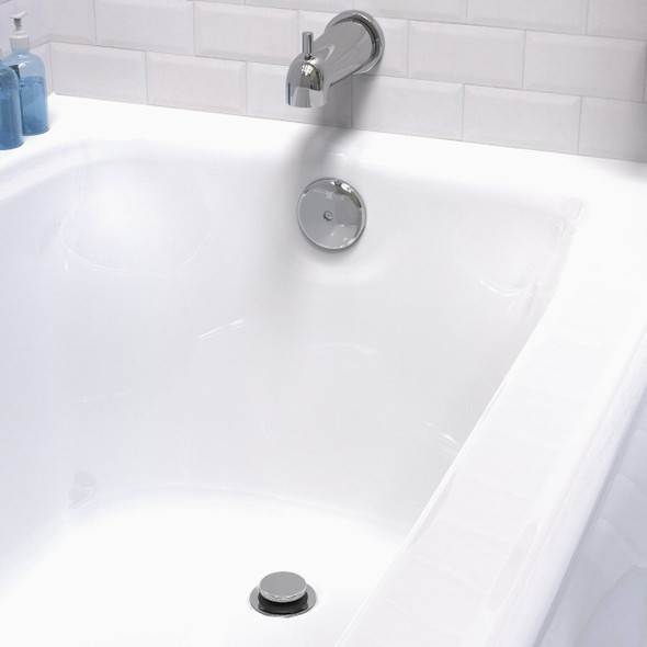 Keeney One-Hole Chrome Bath Drain Face Plate K820-10PC 400608