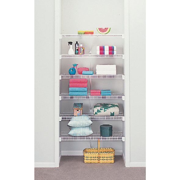 ClosetMaid 12 In. White Shelving Support Bracket (2-Pack)