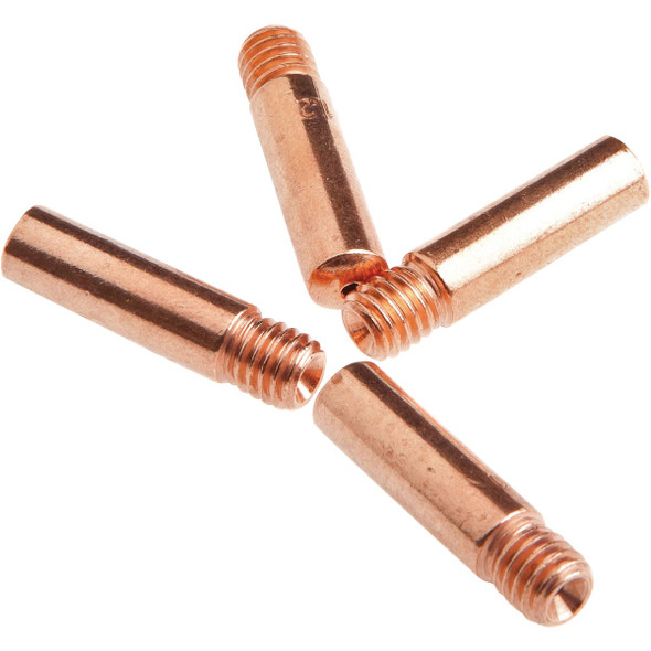 Forney 0.045 In. MIG Contact Tip, Tweco and Binzel Compatible (4-Pack) 60173