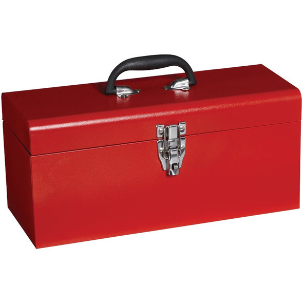 17 In. Red Steel Toolbox 398608 398608
