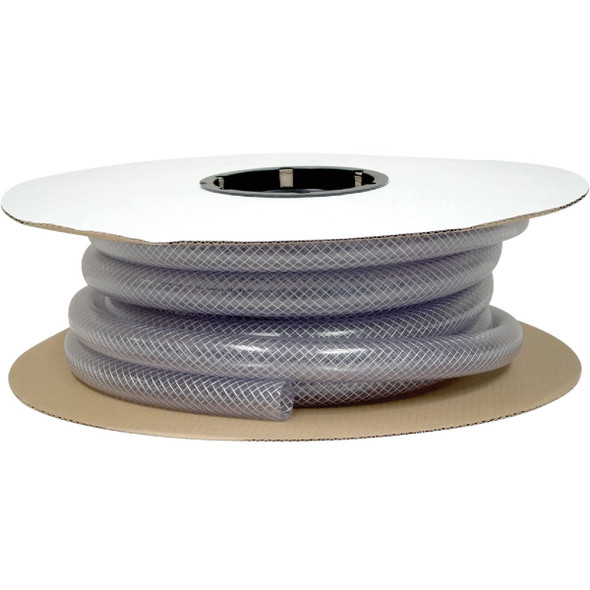 Abbott Rubber 1-3/8 In. x 1 In. x 50 Ft. Clear T12 Braided PVC Tubing T12005006