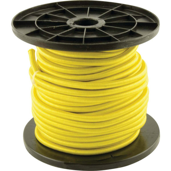 Erickson 1/4" x 100' Yellow Bulk Bungee Cord 05286