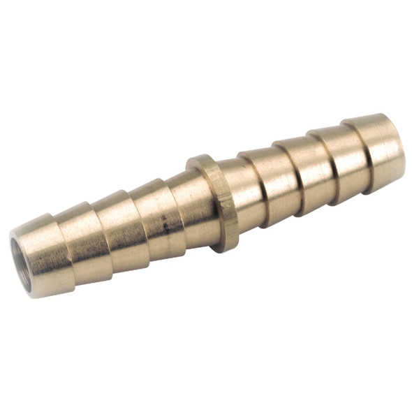 Anderson Metals 3/16 In. ID x 3/16 In. ID Brass Hose Barb Union Pack of 5