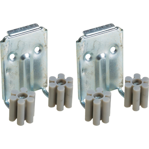 Spring Loaded Clip Vinyl Coated Storage Hook (2-Pack) 215260