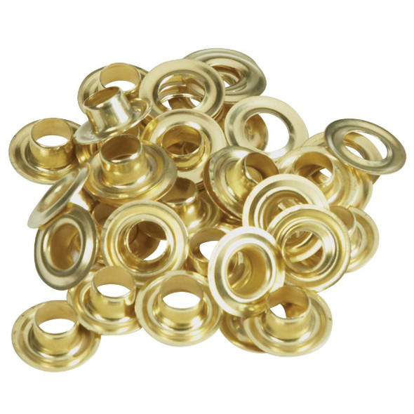 Lord & Hodge 1/4 In. Brass Grommet Refills (24 Ct.) 1074-0