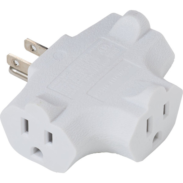 Do it White 15A 3-Outlet Tap LA-24-W 520582