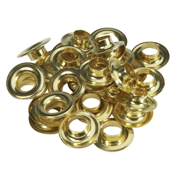 Lord & Hodge 3/8 In. Brass Grommet Refills (24 Ct.) 1074-2