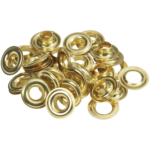Lord & Hodge 5/16 In. Brass Grommet Refills (24 Ct.) 1074-1