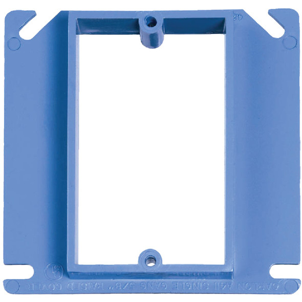Carlon Gang Type 4 In. x 4 In. Square Raised Cover A410RCAR