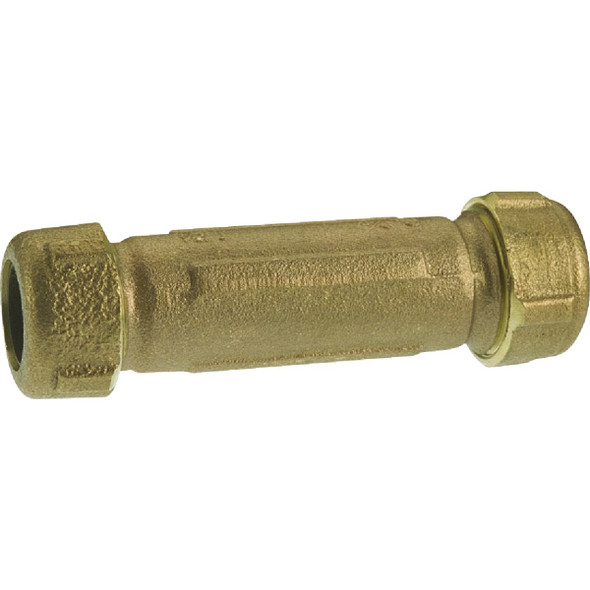 B&K Brass 3/4 In. COMP x 3/4 In. COMP Compression Coupling 160-304NL