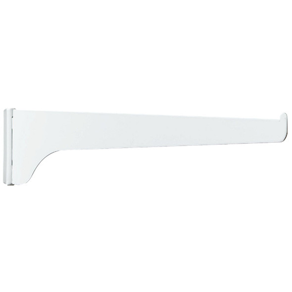 Knape & Vogt 12" White Bracket 180 WH 12